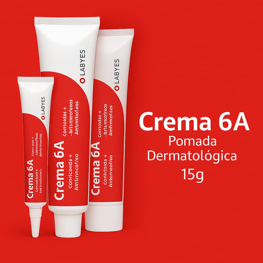 CREMA 6A 15GR POMADA DERMATOLOGICA
