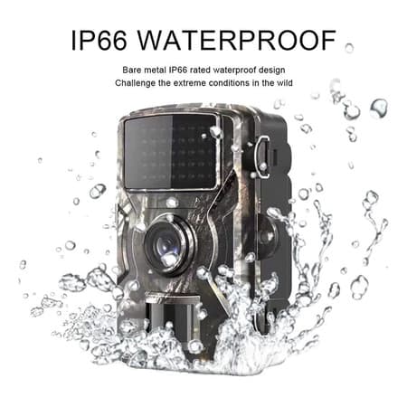 Câmera De Trilha De Caça 16MP 1080P 940nm Visão Noturna Infravermelha Com Movimento De Disparo Ativado Segurança Para