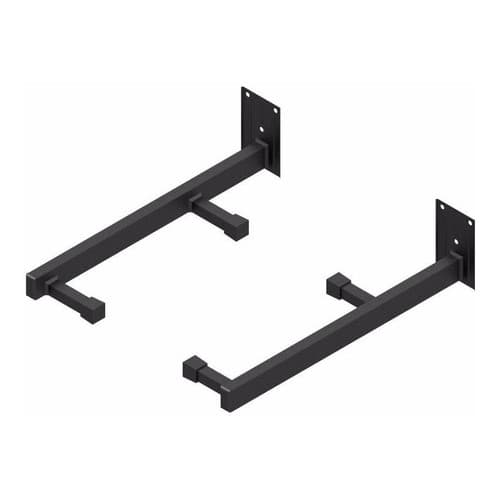 Suporte De Parede Fixo Preto Para Lava Louças Até 90kg