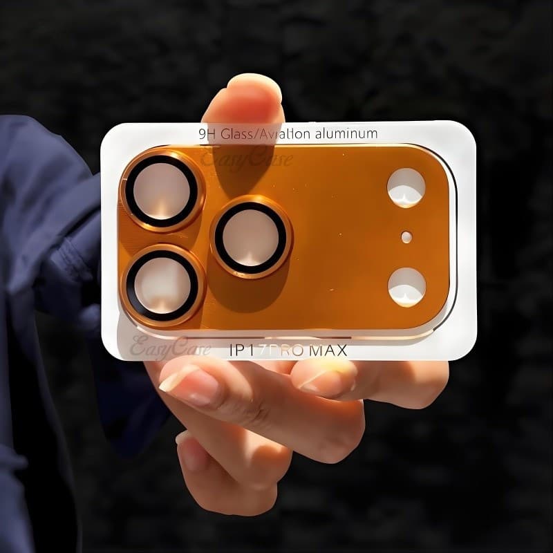 Filme De Lente De Metal Para Protetora iPhone 17 Pro Max
