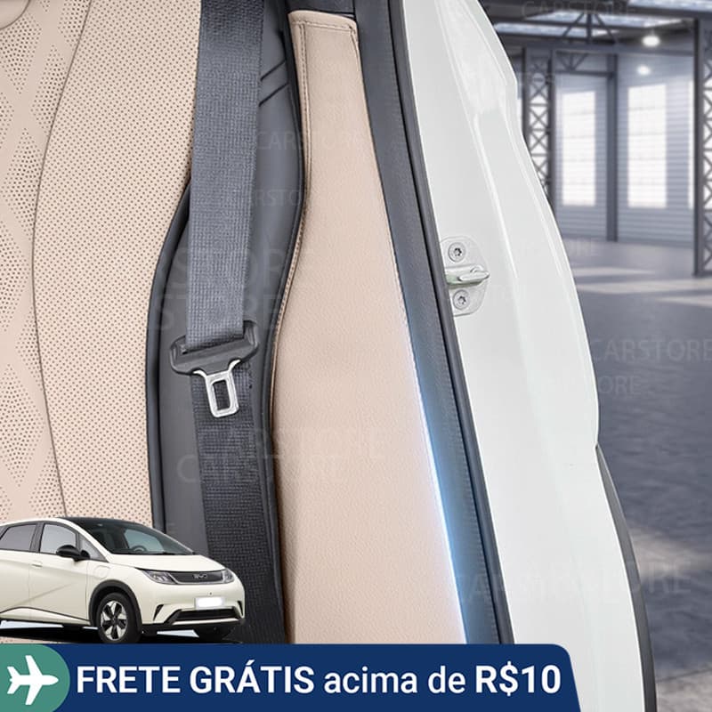 Para BYD Dolphin GS Edition Almofadas Protetoras Em Ambos Os Lados Do Banco Traseiro Adesivos De Couro À Prova De Arranh