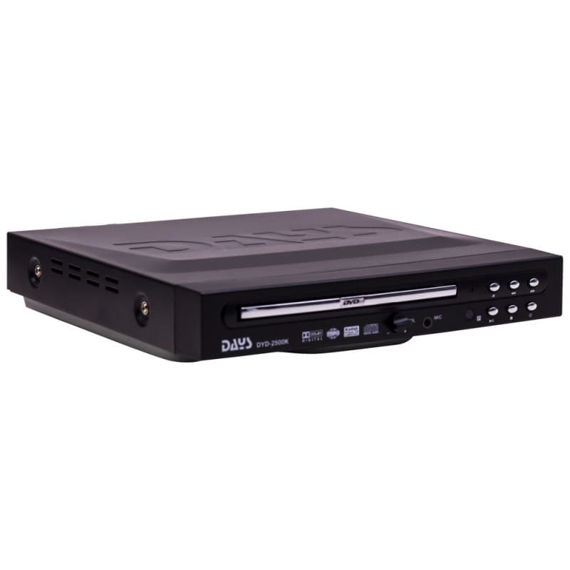 Reprodutor DVD de Mesa Days DYD-2500LK / 2 Canais / Com Controle Remoto / BIVOLT