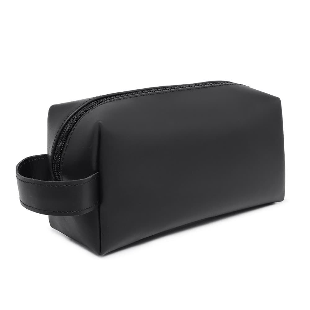 Necessaire Dia a Dia -  Organizadora  Espaçosa Couro Fossil Premium  Forro Impermeavel Ziper