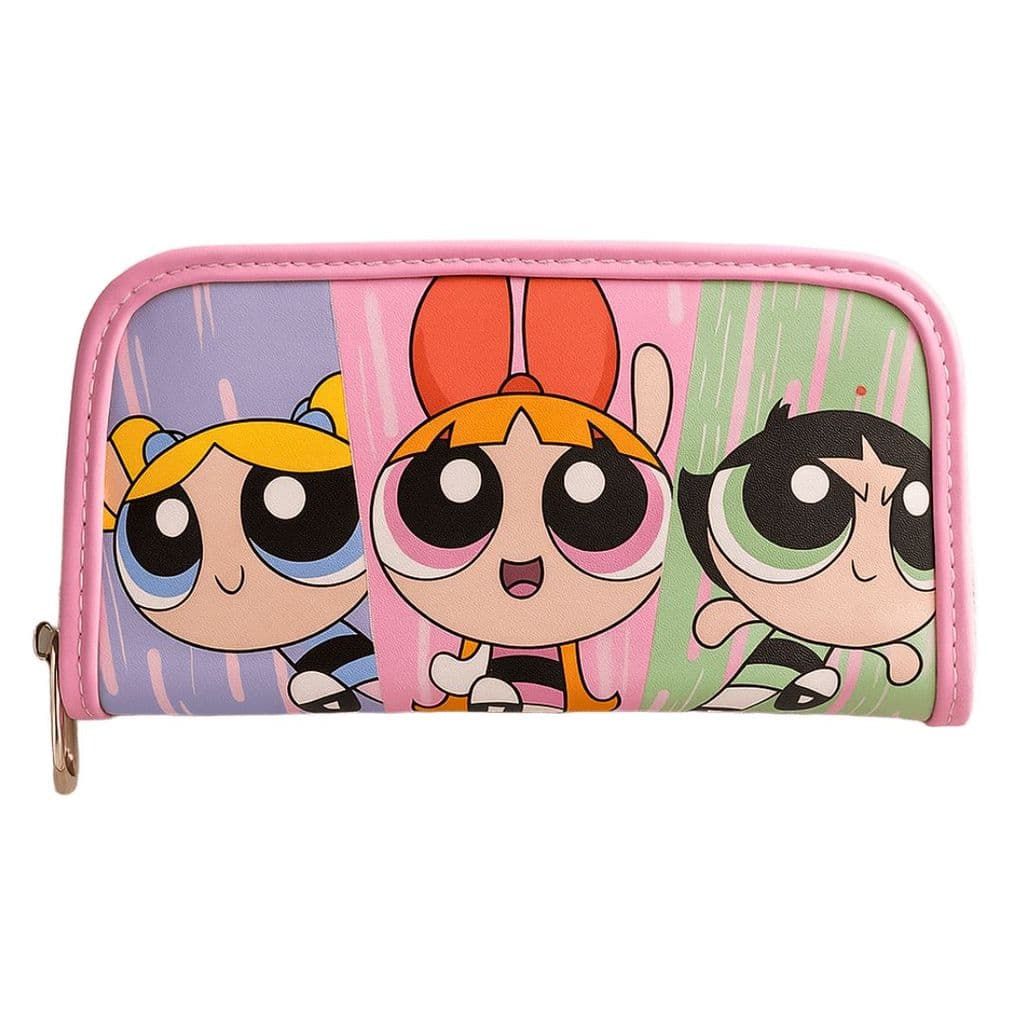 Carteira Superpoderosa Florzinha Lindinha Docinho Feminina Menina Juvenil  Moderna Cartoon Estilo