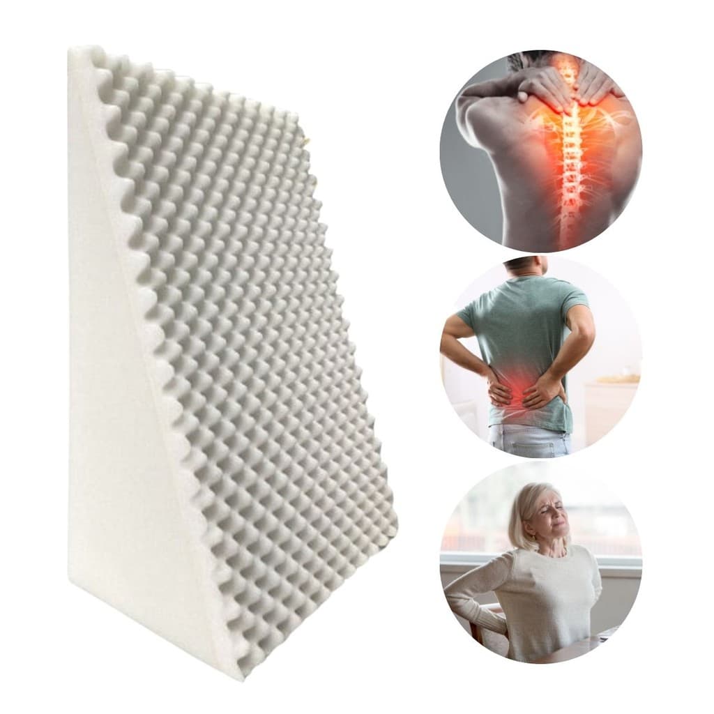 Travesseiro E Encosto Triangular Anatômico Pós Cirúrgico E Amamentação