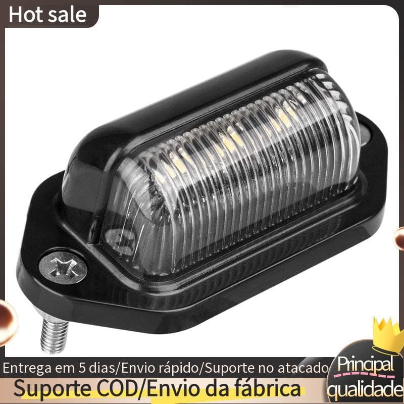 Luz LED Para Placa De Licença Traseira À Prova D'água Reboques , RV , Caminhões , Barcos