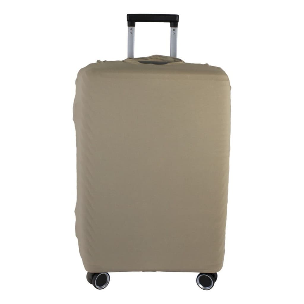 Capa Para Mala De Viagem Bege Protetor Bagagem Bordo P M G