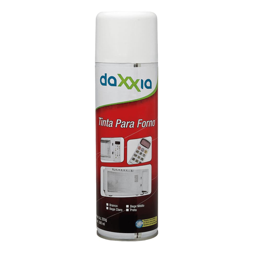 Tinta Spray Para Microondas Branco Interno/externo Daxxia