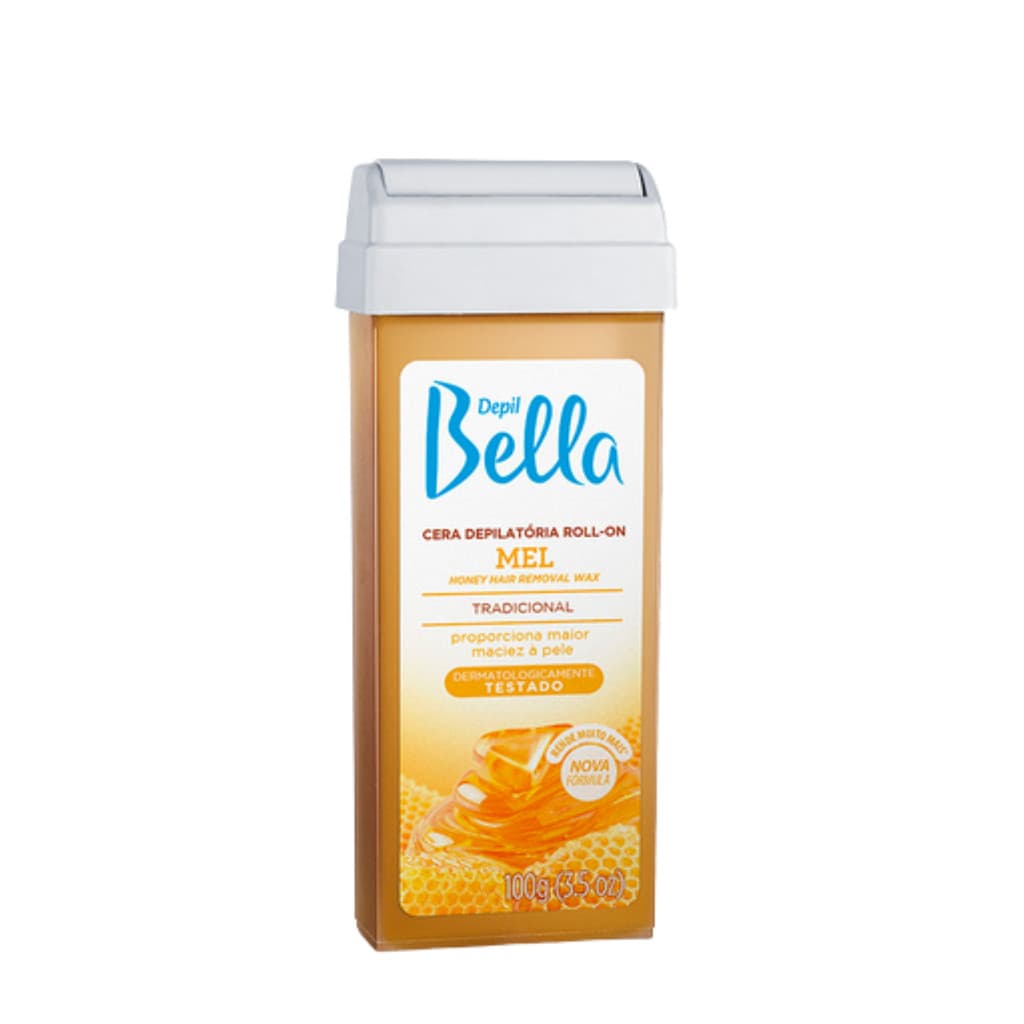 Cera Depil Bella Roll-on Mel 100g
