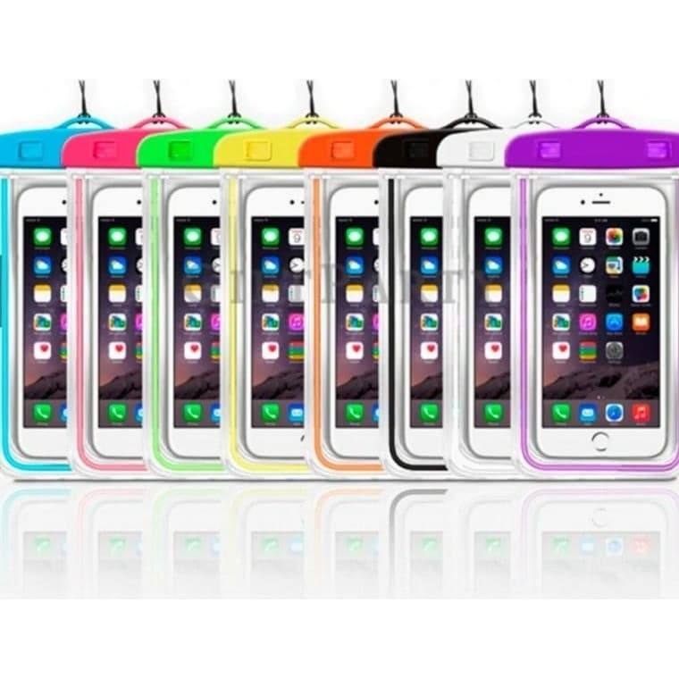 Kit C/ 5 Capa Capinha Celular Prova D'agua Impermeável