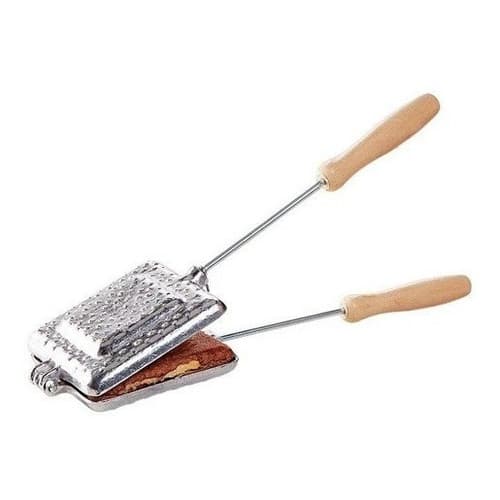 Sanduicheira Baurutex Torradeira De Alumínio Para Fogão Cor Cinza