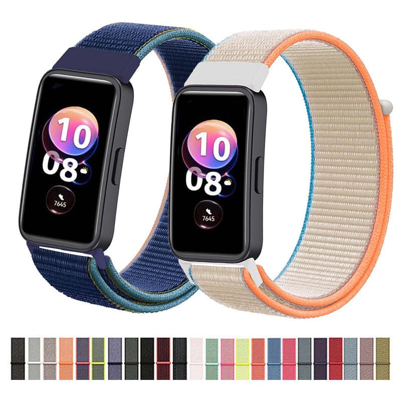 Pulseira para Huawei Band 10/9/8 / Huawei Band 9 NFC 1.47" de Nylon Loop