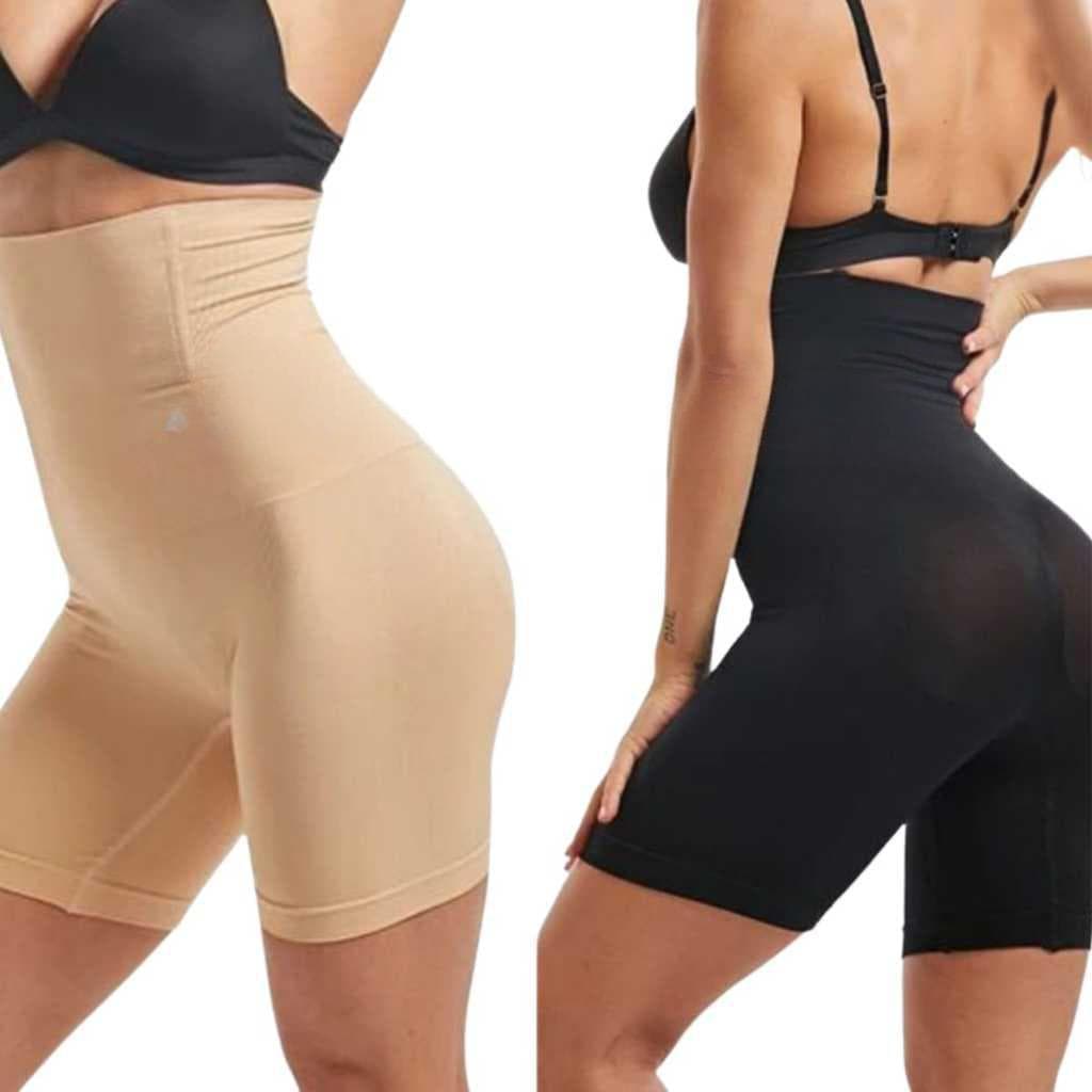 SHORT CINTA MODELADOR ORIGINAL 4 Barbatanas -Alta Compressão -Não Enrola - Zero Transparência -