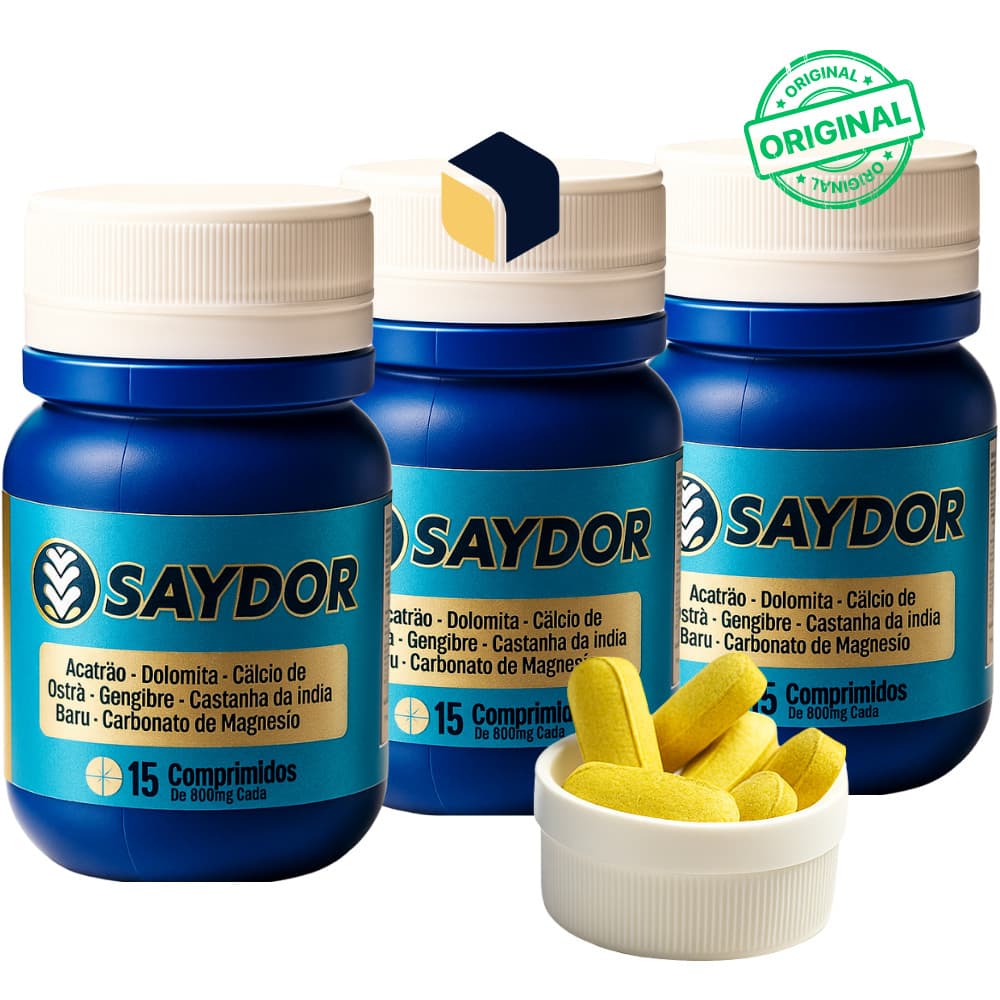 kit 3 unid Saydor 100% original
