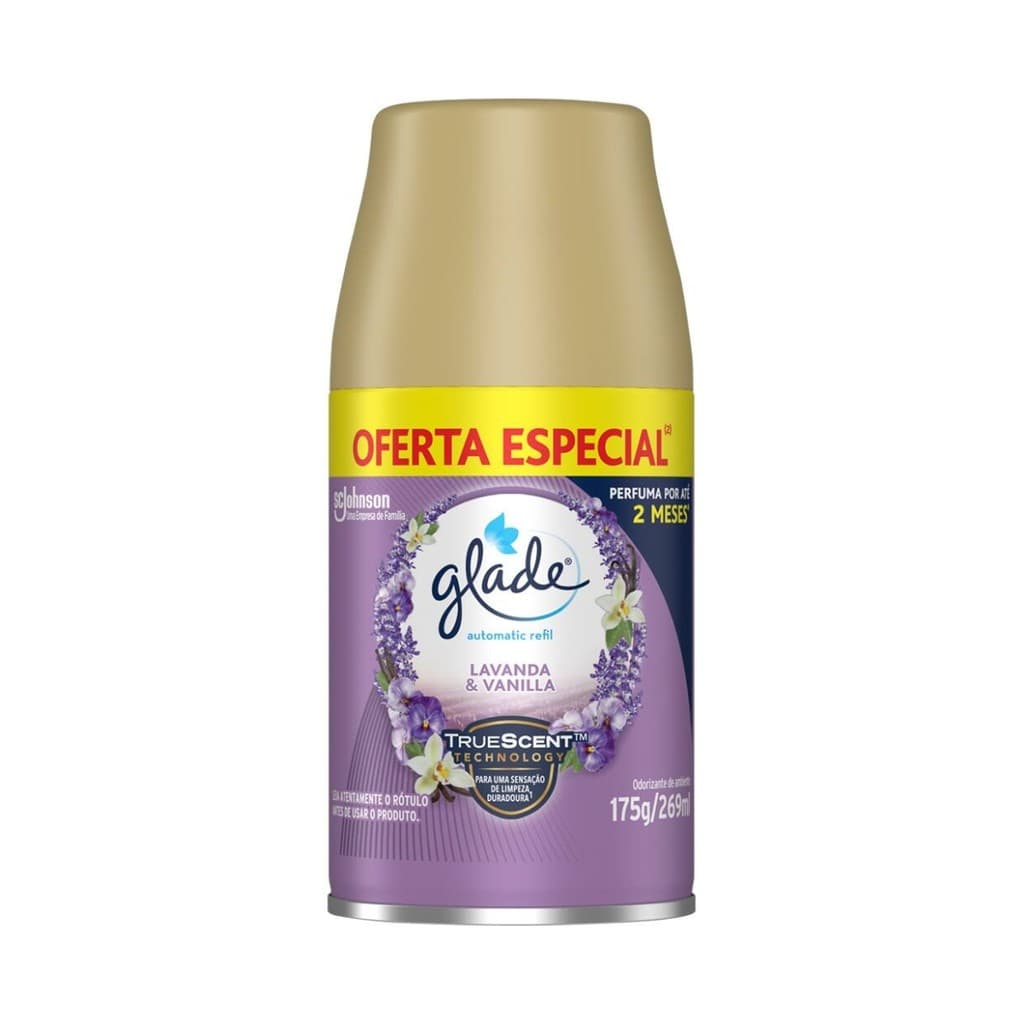 Odorizador de Ar  Lavanda & Vanilla Glade Refil 269ml promocional