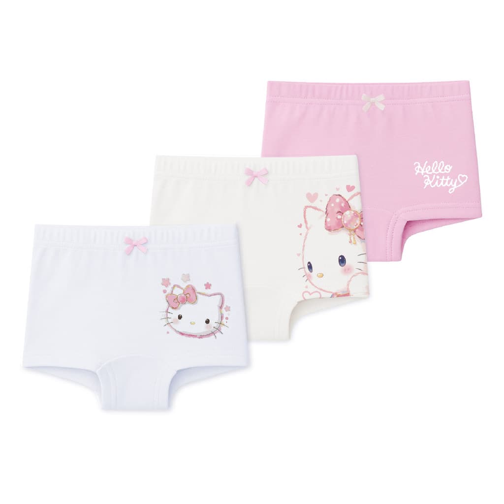 Kit 3 Calcinhas Boxer Cotton Comfort - Lacatuy Kids