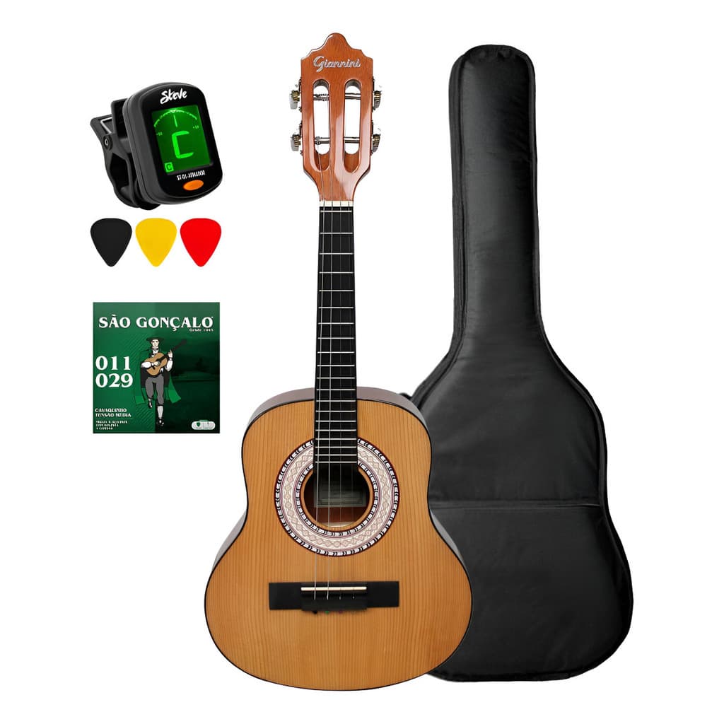 Cavaquinho Acústico Giannini Performance Plus Cs-34 Spg Kit - Spruce Glossy