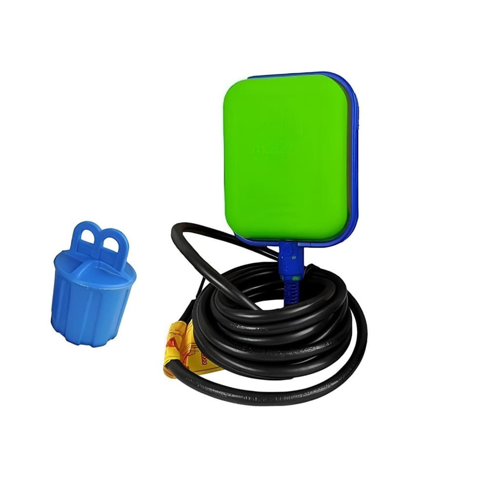 BOIA DE NIVEL ELÉTRICA ANAUGER 25A 1,5 METROS PARA BOMBA 1120W A 2240W BIVOLT