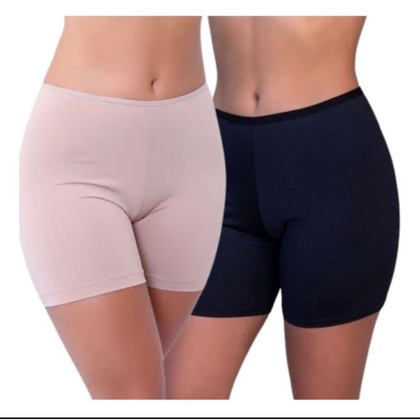 Short Segunda Pele Anágua Liso Conforto Feminino Bermuda Shortinho Ideal pra Vestido e Saia