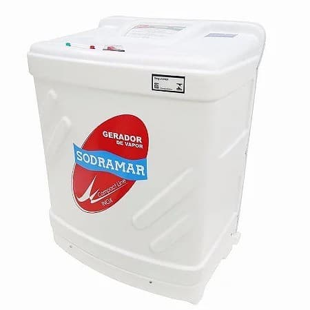Gerador de Vapor Compact Line Inox - Sodramar 15,0 kw (25 M³) 220 Trifasico (001491)
