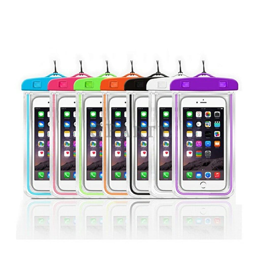 Kit 2 Capinhas Para Celular À Prova D'água Proteção Impermeável