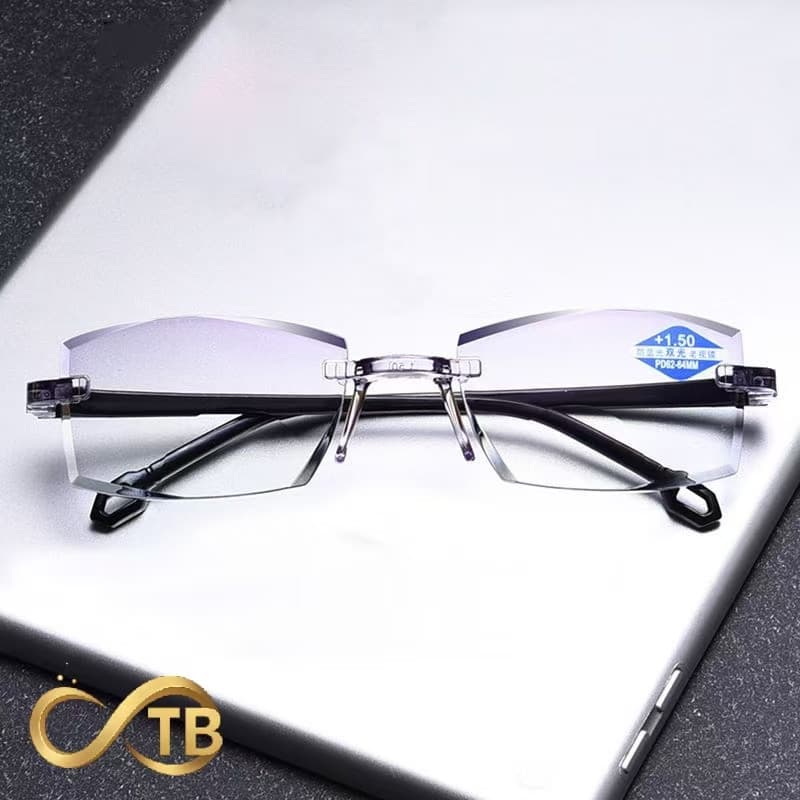 TB Brinquedos Óculos Anti Luz Azul Sem Armação – Alta Resistência e Design Sofisticado Unissex