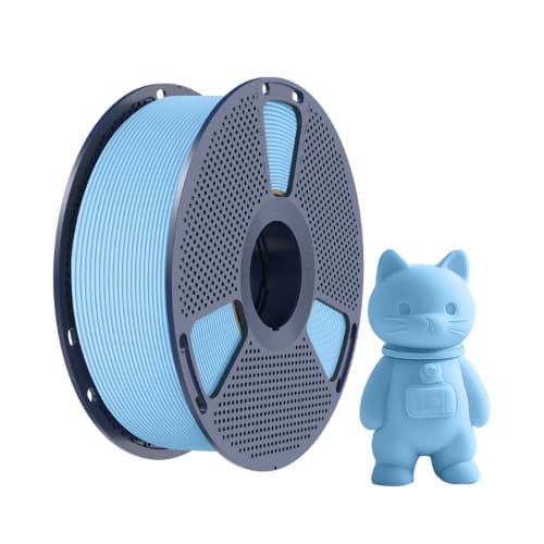 Filamento Impressão 3D Sunlu Pla Matte Fosco Azul Claro 1kg