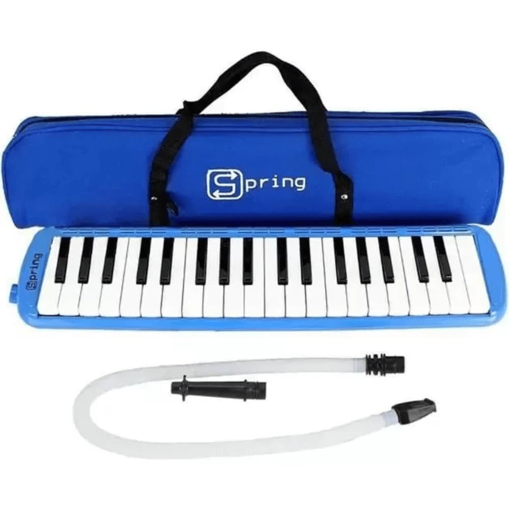 Escaleta Spring Azul 37 Teclas Com Estojo