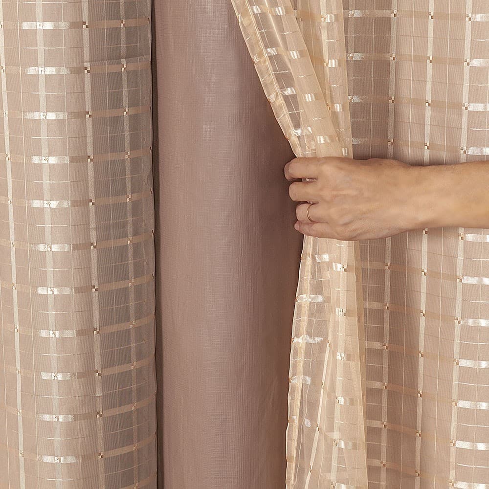 Cortina Blackout PVC com Voal 3,00 x 2,80 Corta Luz 100% Antialérgica