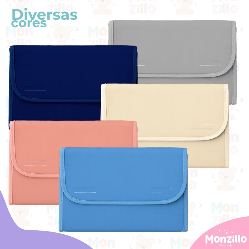 Trocador Portátil Impermeável Ultra Fino