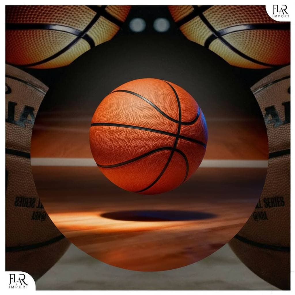 Bola Basquete Basketball Tamanho E Peso Oficial Original