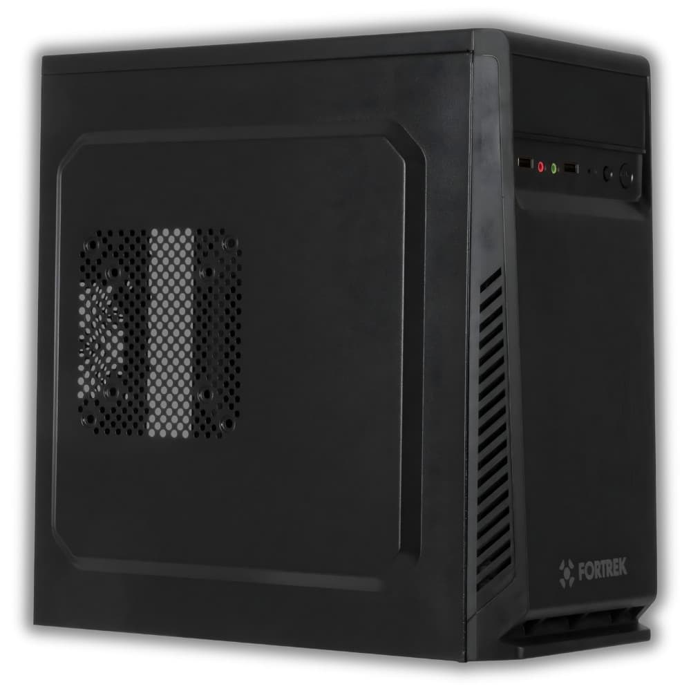 Gabinete Para Computador de Escritorio Office Mid Tower ATX Preto