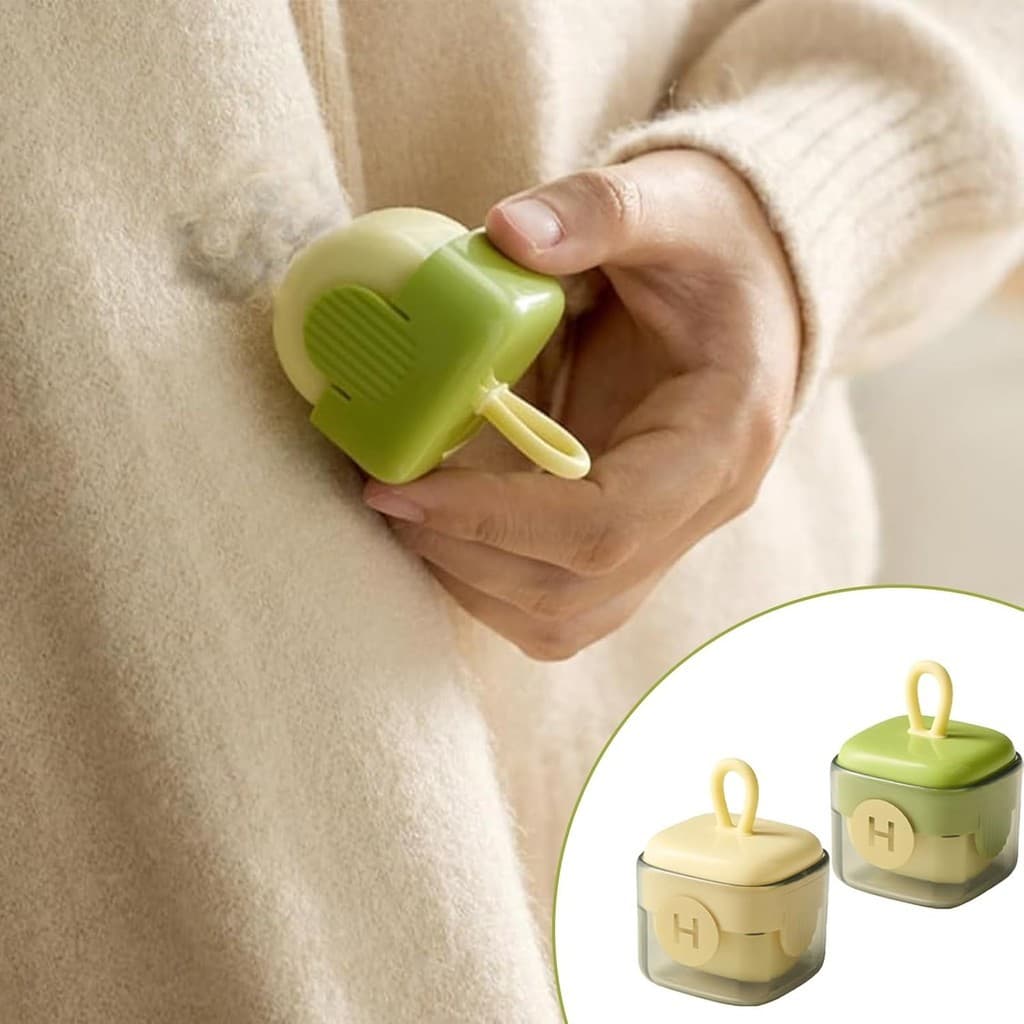 Kit2 Rolo Pegajoso De Pêlos De Roupas De Alta Qualidade , Removedor Animais De Estimação Lavável Para Remoção De Poeira