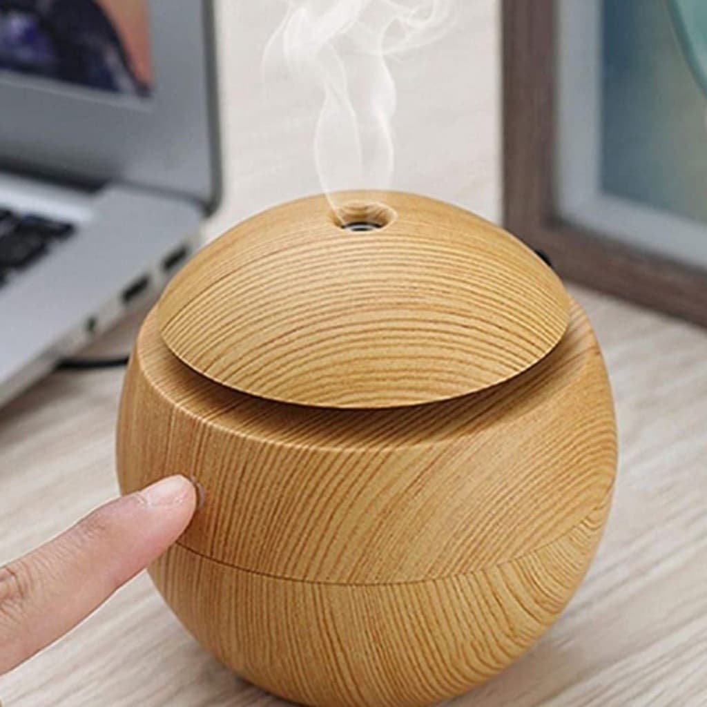 Umidificador Aromatizador Difusor Ultrassônico Luzes Ar130ml SU