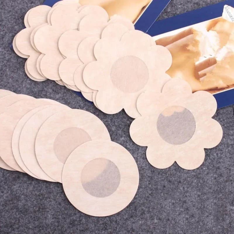 KIT Tapa-Seios Invisível Adesivo Protetor com 7,5cm de Diâmetro para Tampar Mamilos Aureola