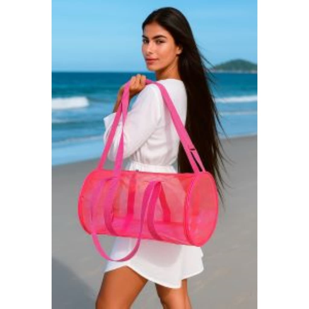 Bolsa  Transparente para Praia, Piscina e Academia bale e muito mais