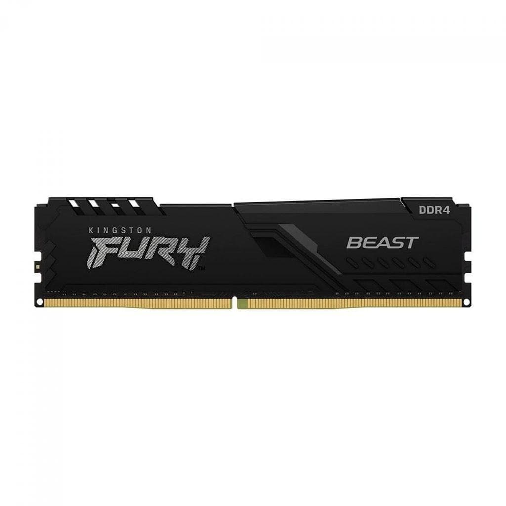Memória DDR4 Kingston Fury Beast, 8GB, 3200MHz, Black, KF432C16BB/8