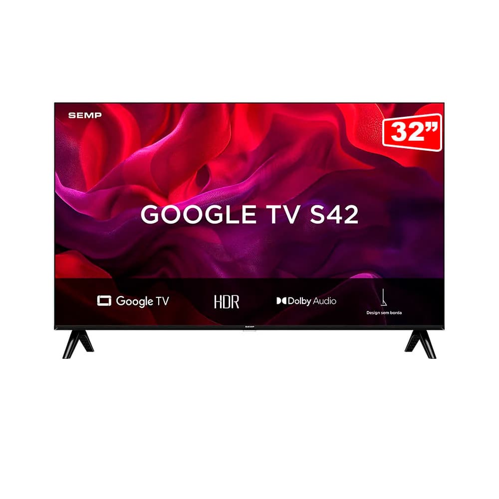 Smart Tv Led Hd 32 Semp 32s42 Bluetooth Wi-fi Google Tv