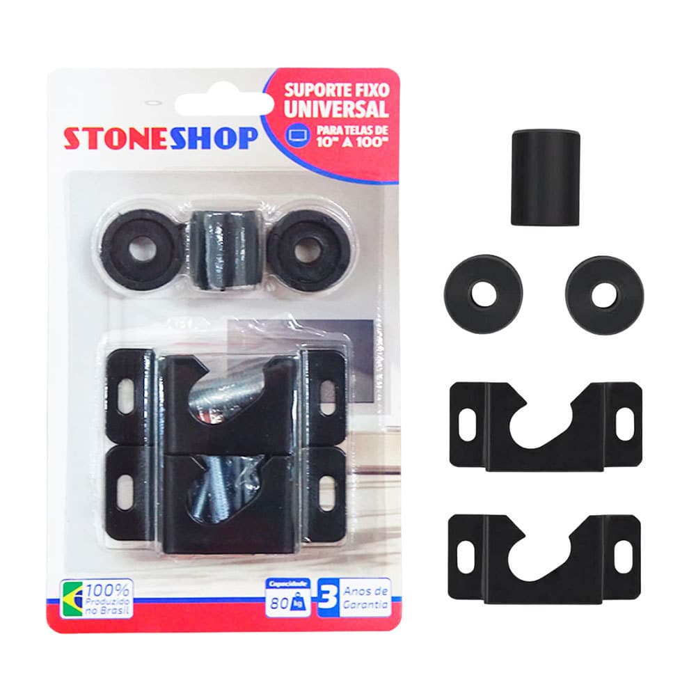 Suporte Tv Lcd/plasma/led/smart Universal 10" A 100" Stone Shop