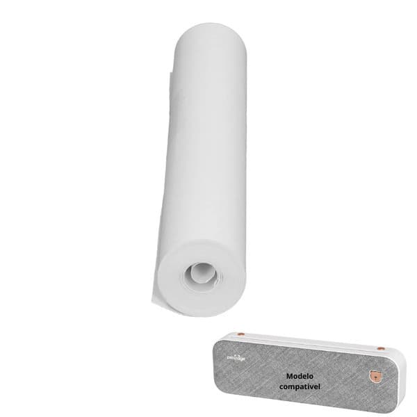 Papel Térmico Impressora Peripage A40 A4 21x30 - 1 Rolo folha a4 térmica