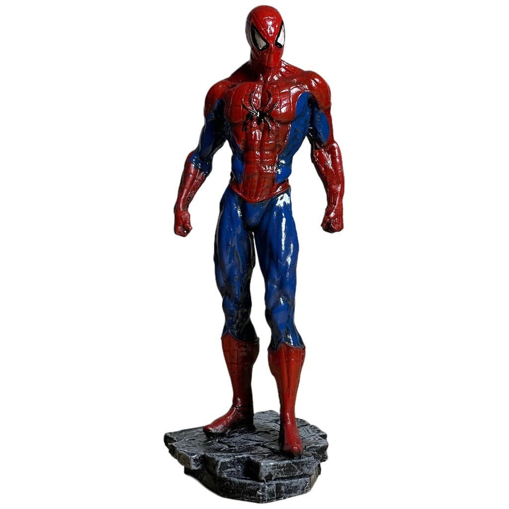 Estátua Boneco Action Figure Homem Aranha Spider Man Marvel Geek Colecionável