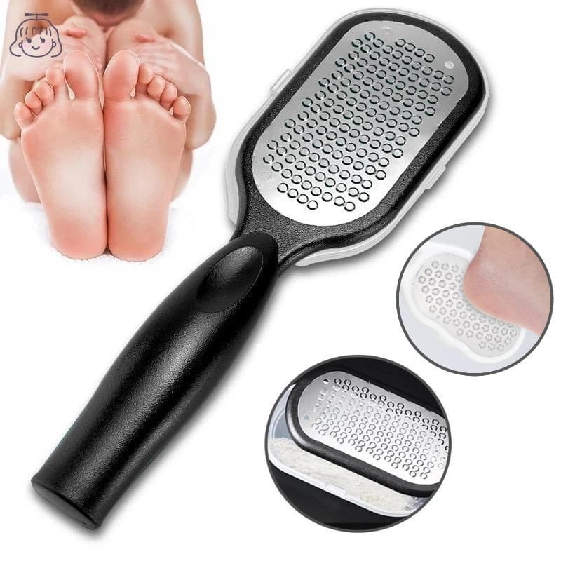 Removedor De Calos De Aço Inoxidável, Raspador / Lixa De Pés Ferramentas De Pedicure Carpei