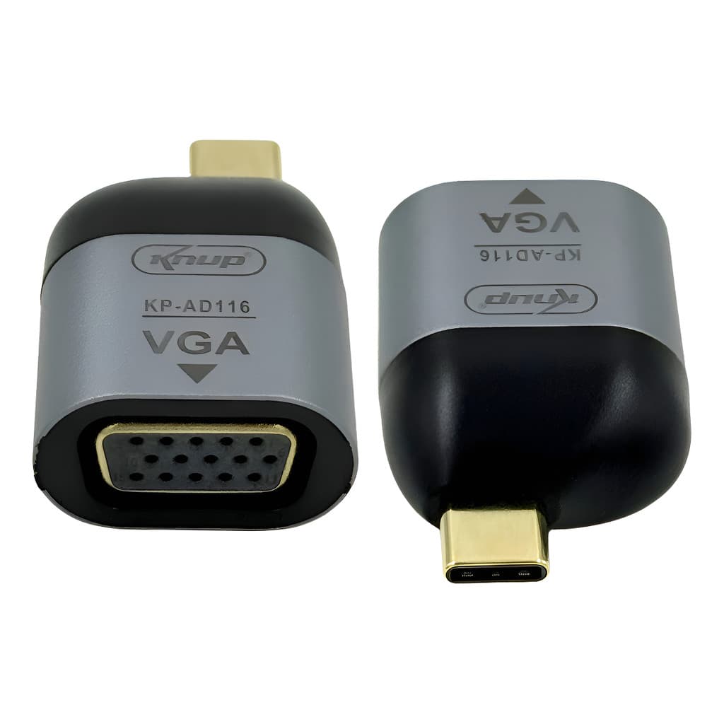 Mini Adaptador Conversor Usb-c 3.1 Type-c Para Vga