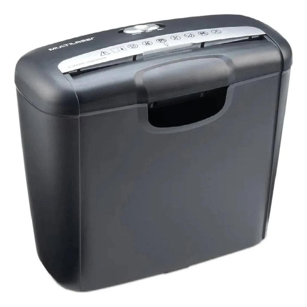 Fragmentadora Triturador Picotadora Papel e Cartão 110V 6 folhas 10 Litros