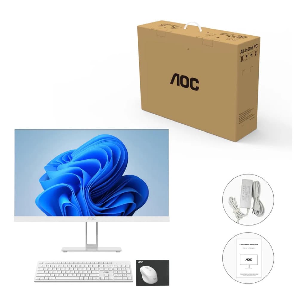 Computador All-in-one I5 16gb Ssd 512gb Ups Teclado Mouse