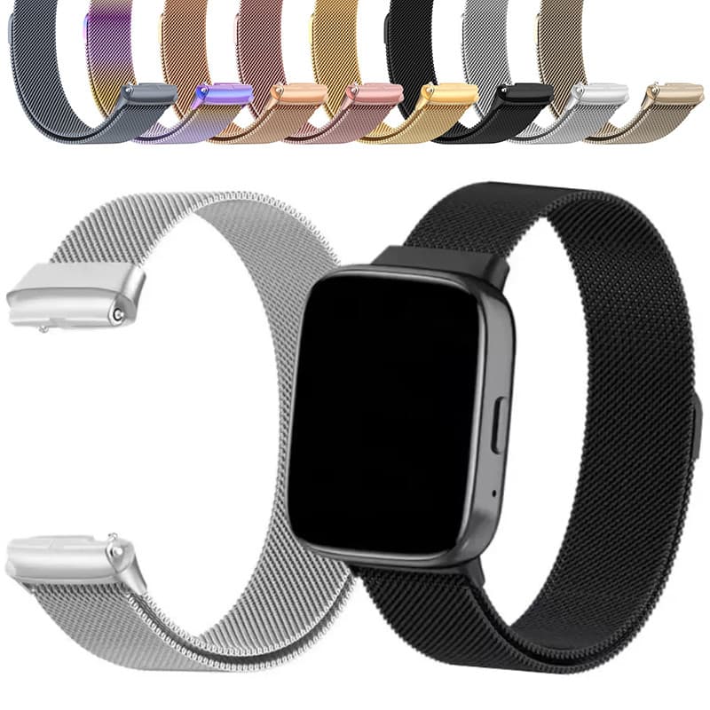 Pulseira para Relógio Smartwatch Xiaomi Redmi Watch 3 Active /Mi Watch 3 Lite  Metal Milan