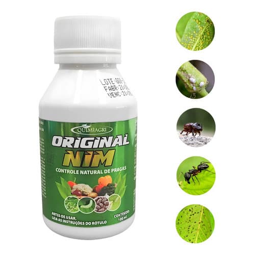 Neem Puro 100ml Natural Formigas Pulgão Cochonilhas