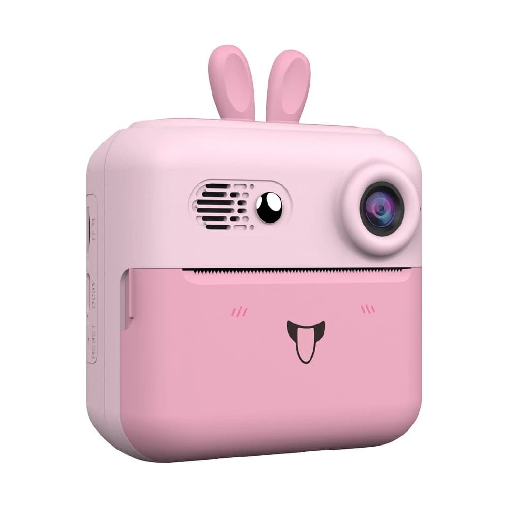 Câmera Digital Fotográfica Infantil Instantânea Rosa