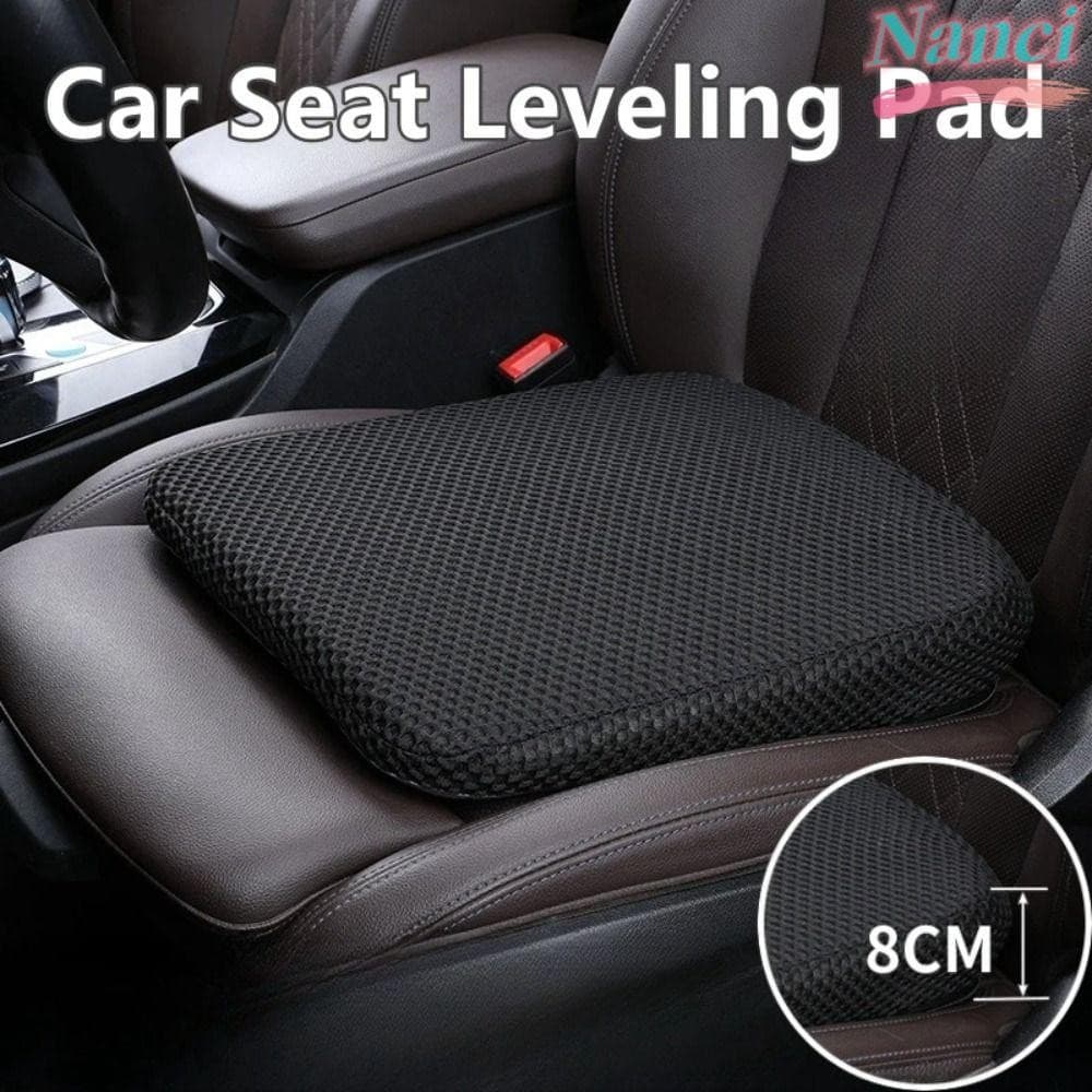 Almofada De Assento De Carro NANCI , Reforço De Algodão Com Memória De Favo De Mel Respirável Espessada