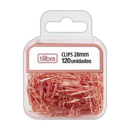 Clips 28mm 120uni - Tilibra